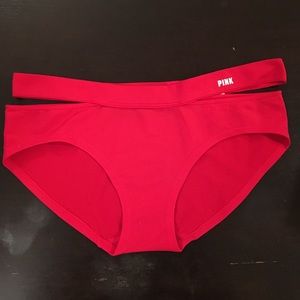 NWT Victoria’s Secret PINK red hipster panty